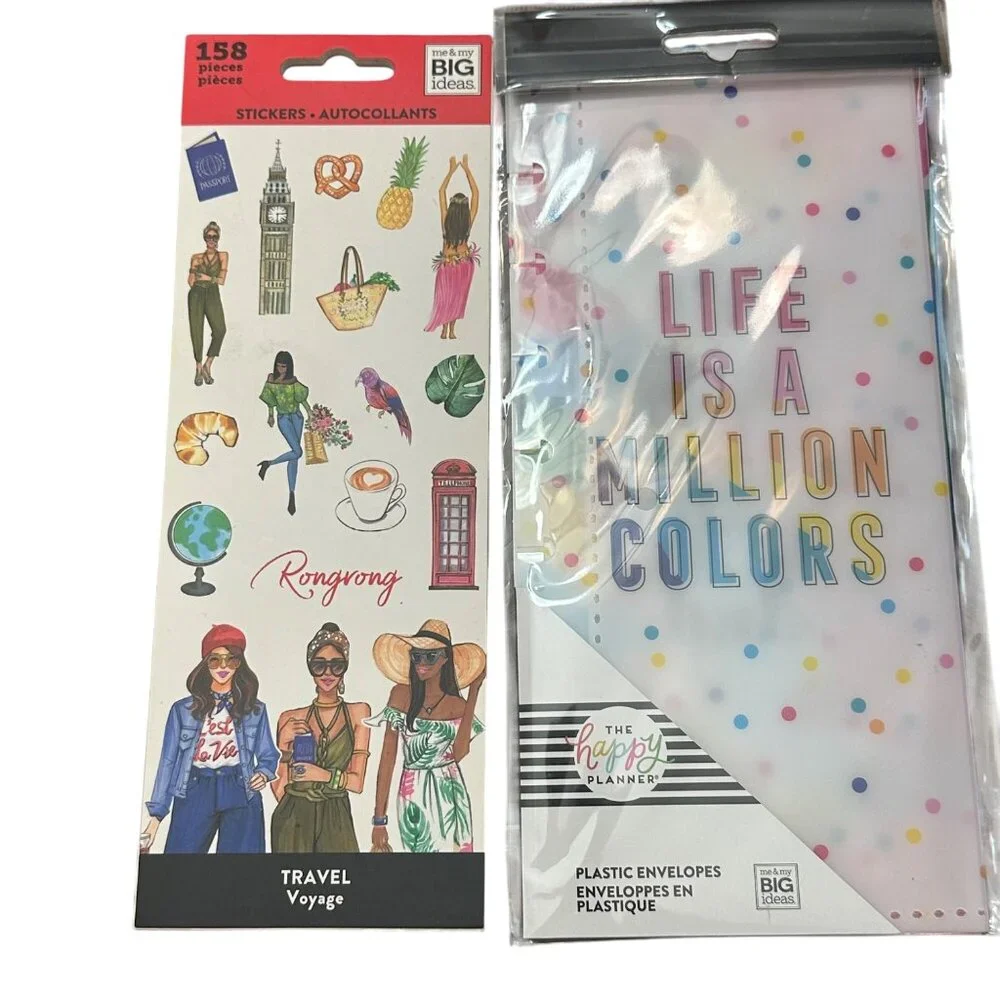 The Happy Planner Sticker Book Lot Mixed Scrapbooking Crafts Planning Holiday